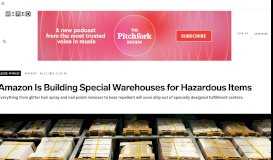
							         Amazon Is Building Special Warehouses for Hazardous Items | WIRED								  
							    