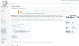 
							         Amazon Pay - Wikipedia								  
							    
