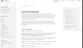 
							         Amazon Payments: Alternate Payment Methods - Chargebee Docs								  
							    