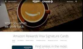 
							         Amazon Rewards Card | Credit Cards | Chase.com								  
							    