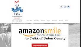 
							         Amazon Smile - CASA of Union County								  
							    