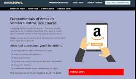 
							         Amazon Vendor Central Training | Amazowl								  
							    