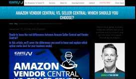 
							         Amazon Vendor Central Vs. Seller Central (All Questions Answered)								  
							    