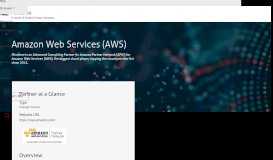 
							         Amazon Web Services - Advanced Consulting Partner l Mindtree								  
							    