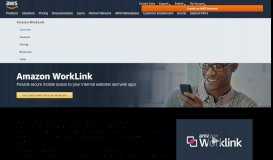
							         Amazon WorkLink – secure mobile access to your internal ...								  
							    