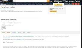 
							         Amazon.com Seller Profile: Portal das malas								  
							    