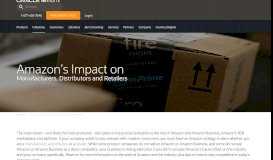 
							         Amazon's Impact on Manufacturers, Distributors and Retailers | NetSuite								  
							    