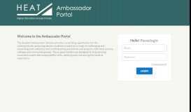 
							         Ambassador Portal - Higher Education Access Tracker								  
							    