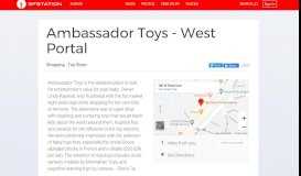 
							         Ambassador Toys - West Portal - SFStation								  
							    