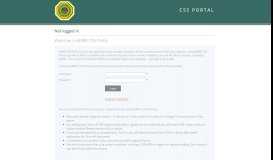 
							         AMBD CSS Portal								  
							    