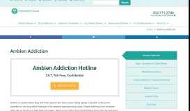 
							         Ambien Addiction and Treatment - The Recovery Village								  
							    