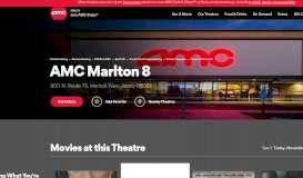 
							         AMC Marlton 8 - Marlton, New Jersey 08053 - AMC Theatres								  
							    