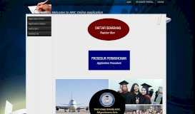 
							         AMC Online Application - Student Portal								  
							    