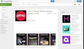 
							         AMC Theatres - Apps on Google Play								  
							    