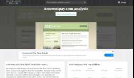 
							         Amcrentpay.com. AMC Rent Pay - FreeTemplateSpot								  
							    