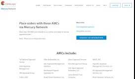 
							         AMCs — Mercury Network								  
							    