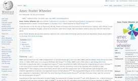 
							         Amec Foster Wheeler - Wikipedia								  
							    