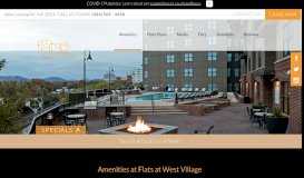 
							         Amenities for Student Living | Flats at West Village								  
							    