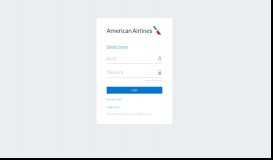 
							         American Airlines - Login - Unauthorized Access								  
							    