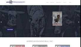 
							         American Bucking Bull, Inc. | Home								  
							    