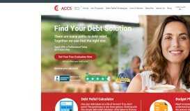 
							         American Credit Card Solutions: Debt Settlement Company | Debt Relief								  
							    