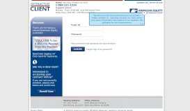 
							         American Equity Interactive Client - Login								  
							    