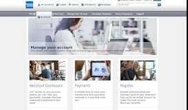 
							         American Express Australia: Merchant: Manage Your Account								  
							    