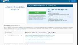 
							         American General Life Insurance | Pay Your Bill Online | doxo ...								  
							    