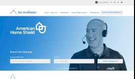 
							         American Home Shield - ServiceMaster Careers								  
							    