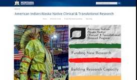 
							         American Indian-Alaska Native Clinical and Translational Research ...								  
							    
