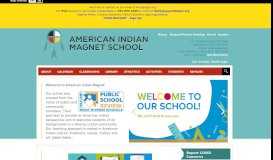 
							         American Indian Magnet School / Homepage - Saint Paul Public Schools								  
							    