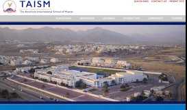 
							         American International School of Muscat |								  
							    