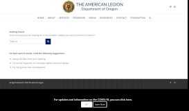 
							         american legion post officers portal - American Legion Department of ...								  
							    