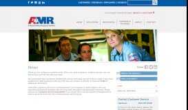 
							         American Medical Response - AMR Patients Business Services								  
							    