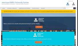 
							         American Public University System - Official Site - 877-755-2787								  
							    