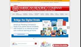 
							         American Reading Company®								  
							    