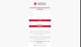 
							         American Red Cross | Login								  
							    