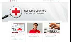 
							         American Red Cross | Resource Directory for Red Cross Partners								  
							    