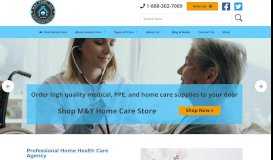 
							         America's Choice Provider Network Client Listing - M&Y Home Care								  
							    