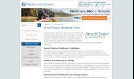 
							         AmeriChoice Medicare Insurance Plans - Medicare Providers								  
							    