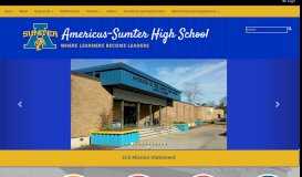 
							         Americus Sumter County High								  
							    