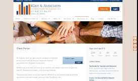 
							         Ames, IA CPA Firm | Client Portal Page | Klatt & Associates CPA PC								  
							    