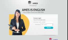 
							         AMES Library Login								  
							    
