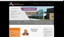
							         Ames Middle School - Ames Community School District								  
							    