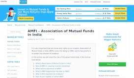 
							         AMFI - Association of Mutual Funds in India - Objective ...								  
							    