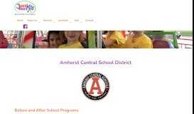 
							         Amherst Central School District - Just for Kids								  
							    