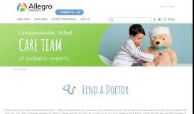 
							         Ami Mehta, MD, FAAP | Allegro Pediatrics								  
							    
