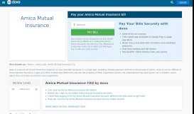 
							         Amica Mutual Insurance (Amica) | Pay Your Bill Online | doxo ...								  
							    