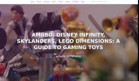 
							         Amiibo, Disney Infinity, Skylanders, Lego Dimensions: A guide to ...								  
							    