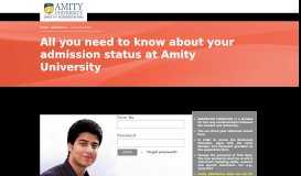 
							         Amity Admission Microsite - Amity University								  
							    